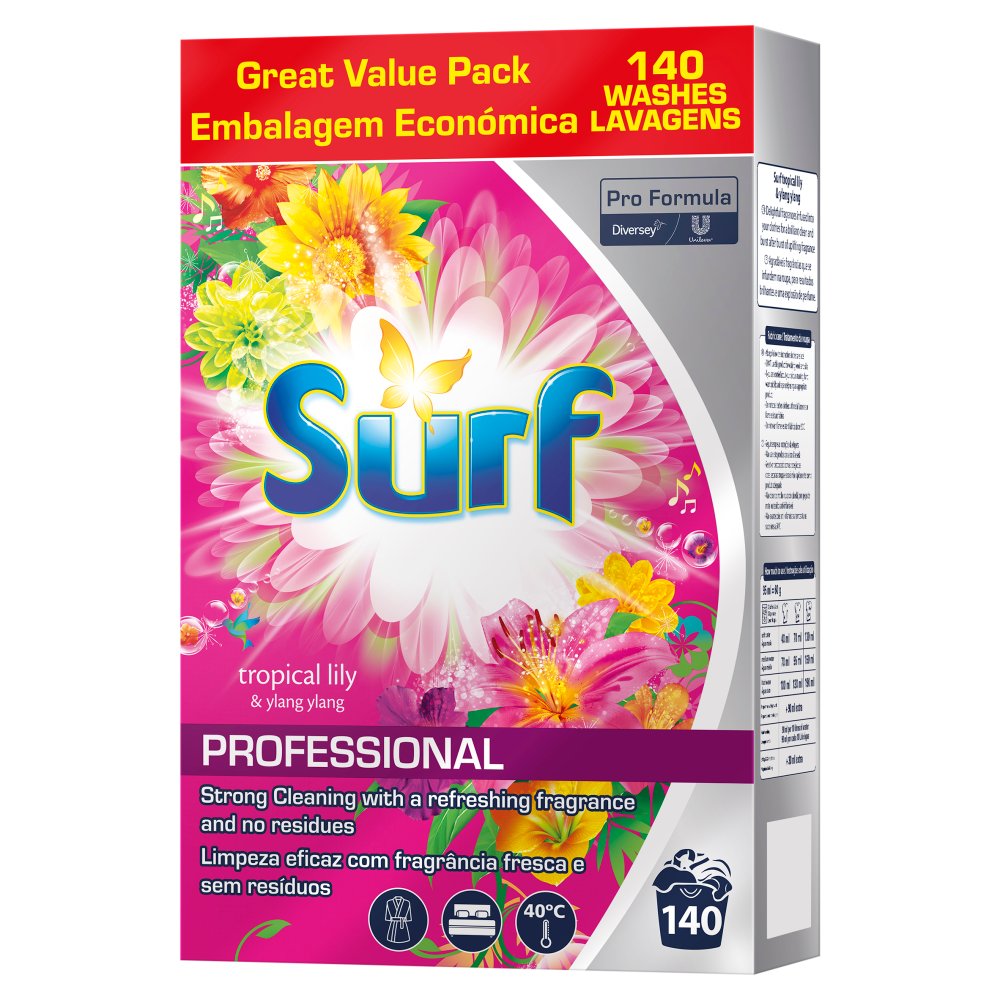 Surf Tropical Lily & Ylang Ylang Professional 140 Washes 8.4 Kg