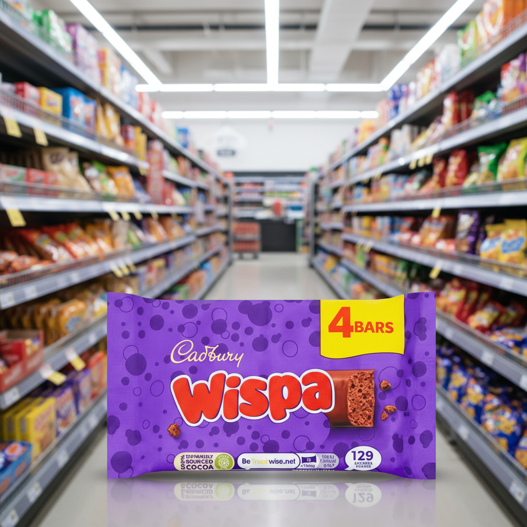 11 x Cadbury Wispa Snacksize 4Pk 95Gm