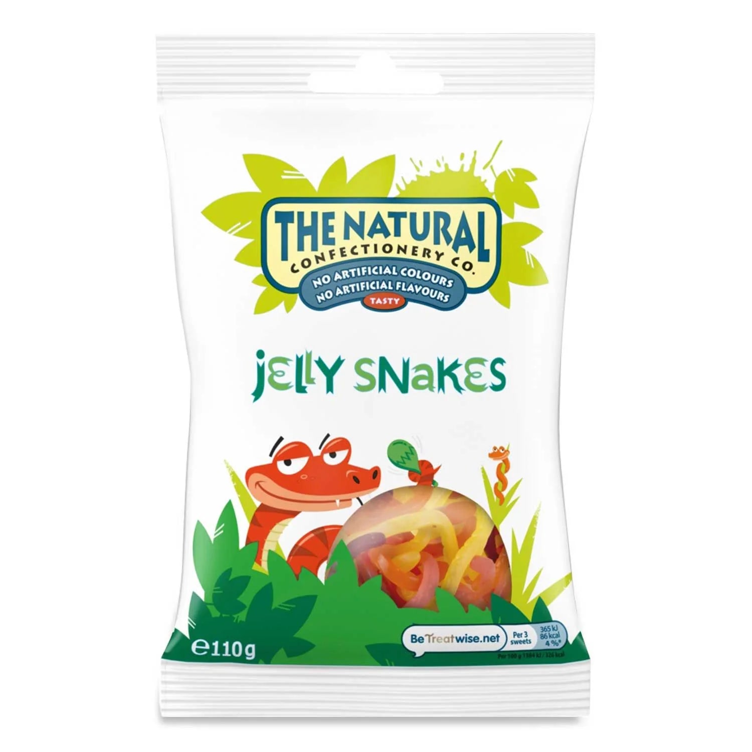 10 X Tncc Jelly Snakes - 110Gm