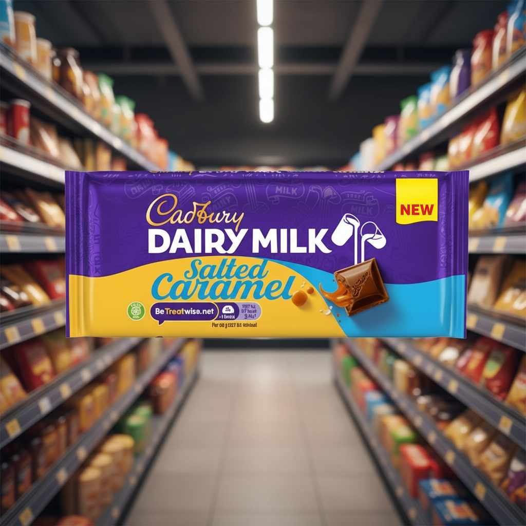 16 x Cadbury Dairy Milk Salted Caramel - 120Gm