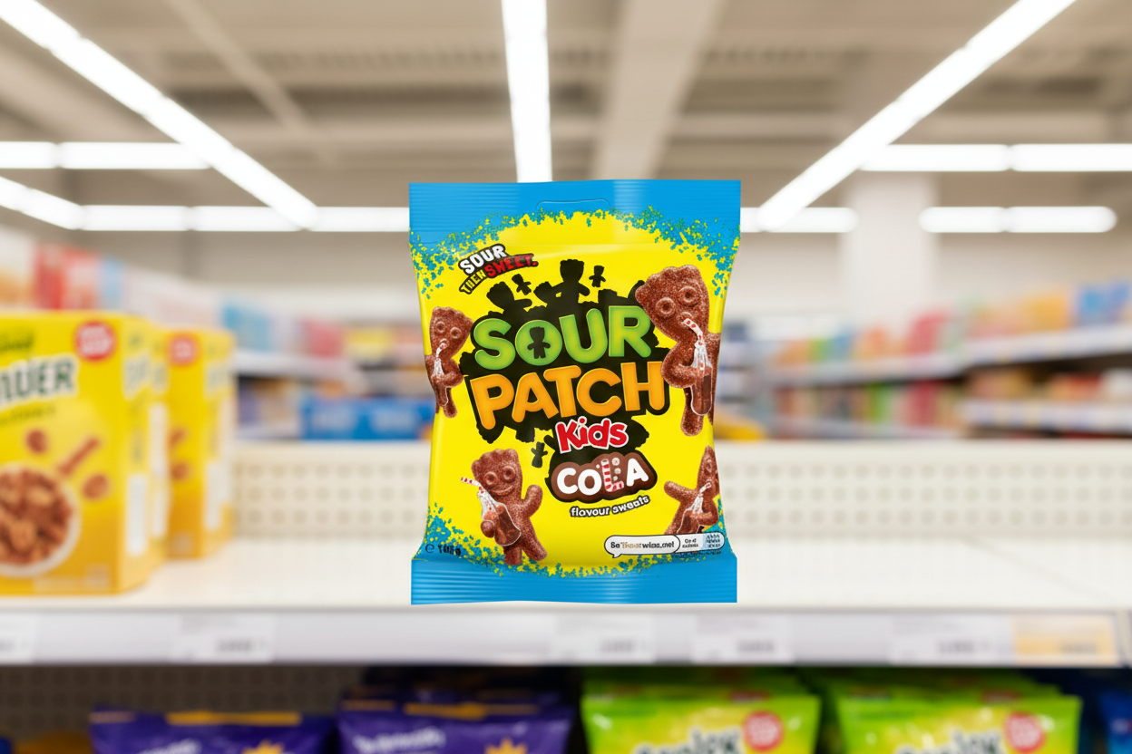 10 X Sour Patch Cola Sugar Free 140G