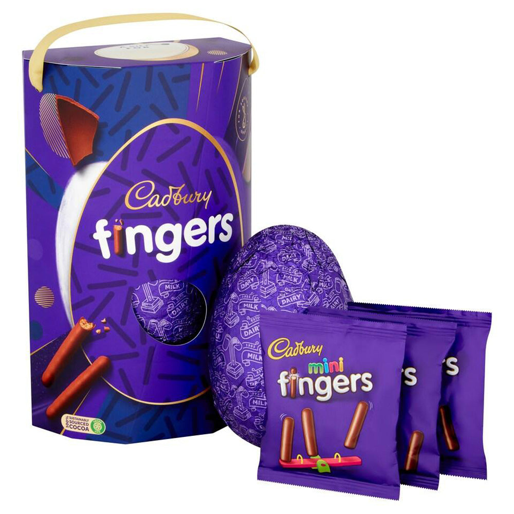 6 X Cadbury Fingers Special Gesture Easter Egg - 216Gm