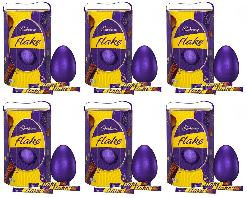 6 X Cadbury Flake Special Gesture Egg - 226Gm