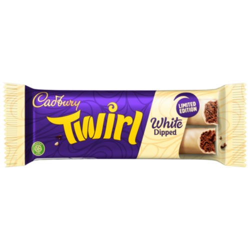 48 x Cadbury Twirl White Dipped Bar  - 43GM