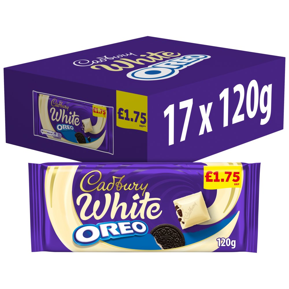 17 X Cadbury Dairy Milk With Oreo Bar - 120Gm