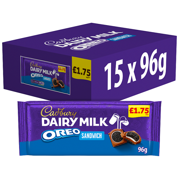 15 X Cadbury Oreo Sandwich - 96Gm
