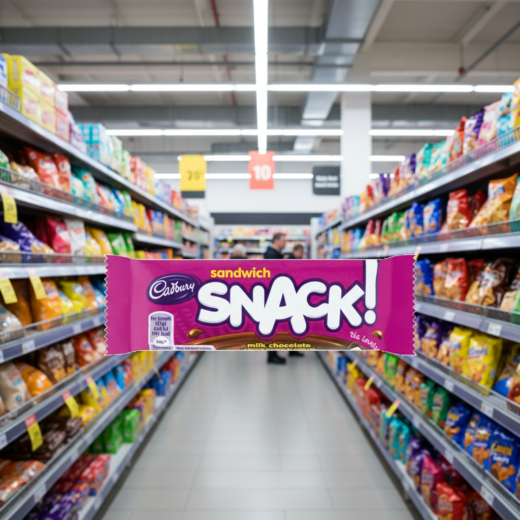 20 x Cadbury Snack Sandwich 22Gm