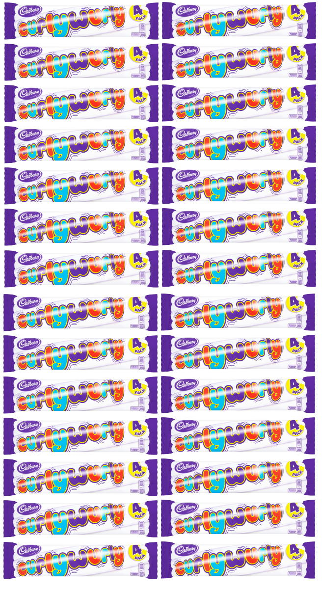 28 x Cad Curly Wurly Multipack 107.5Gm