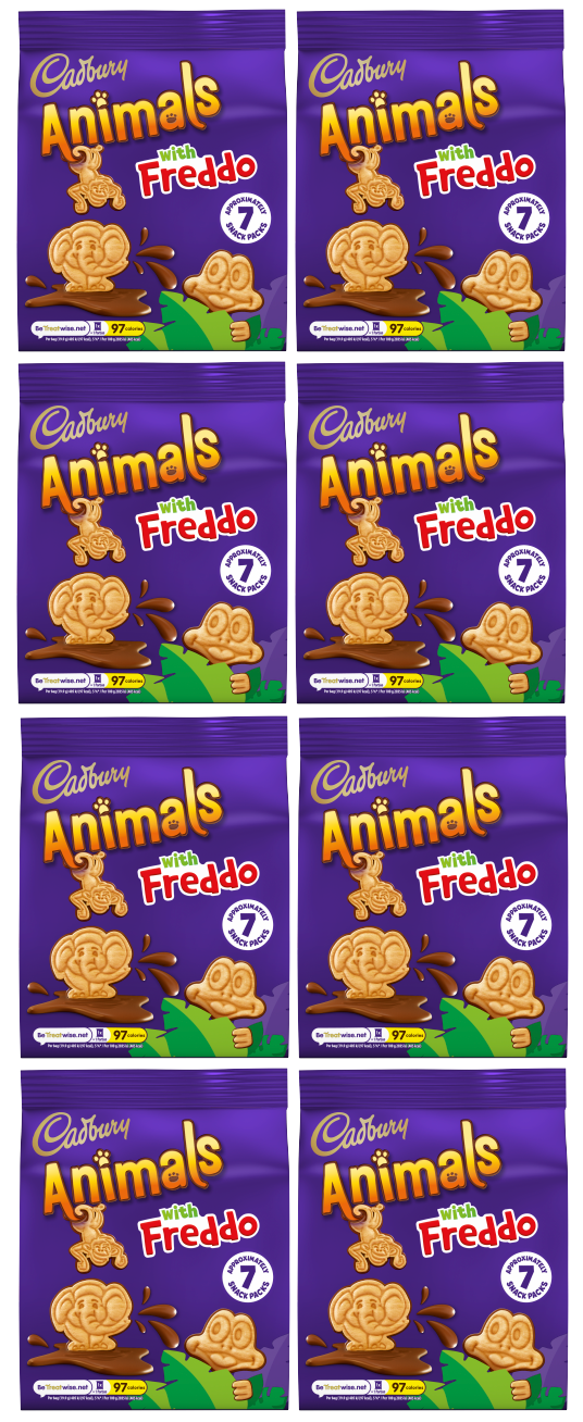 8 x Cadbury Mini Animals 139 Gr