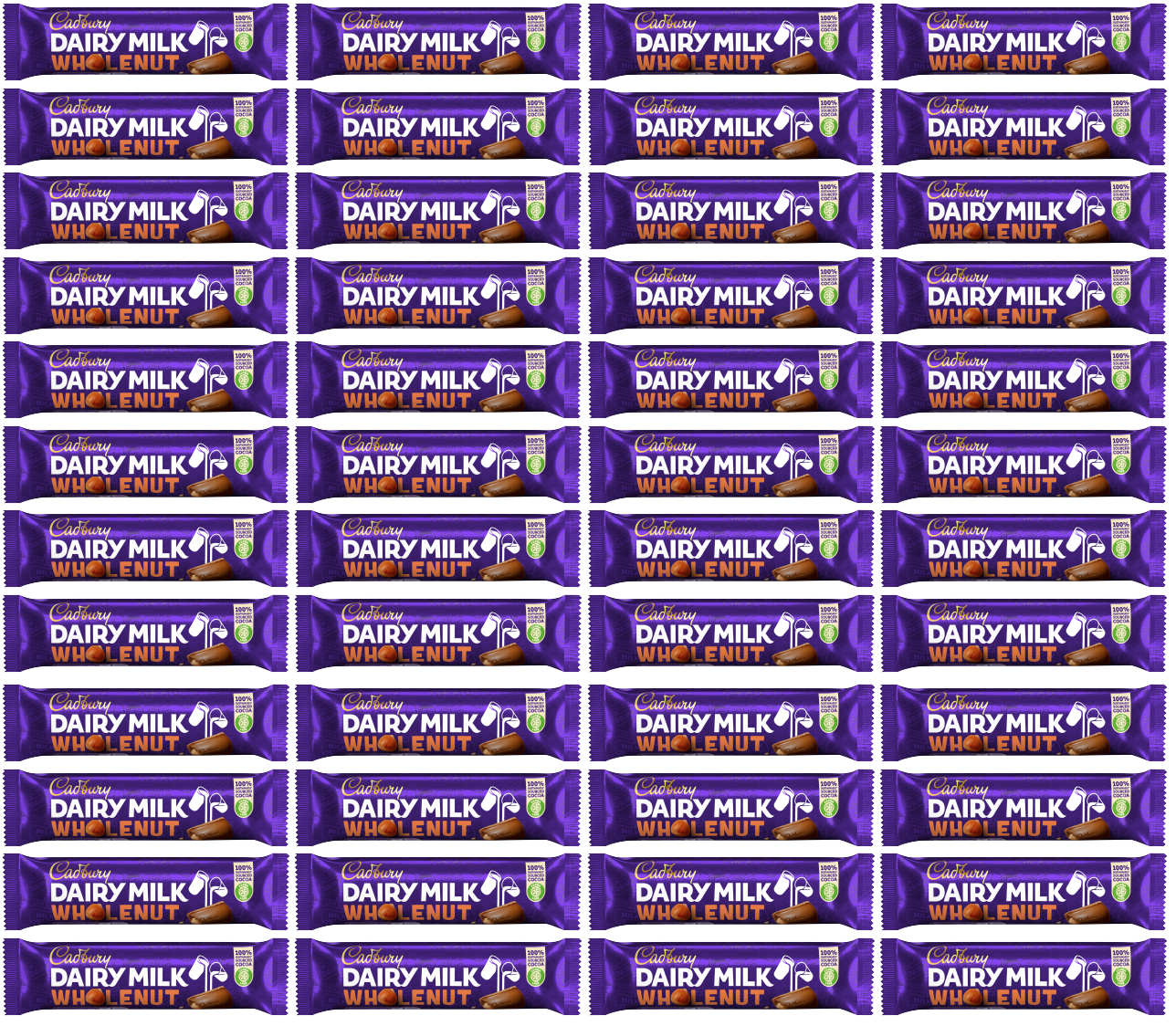 48 x Cadbury Wholenut Std 45G