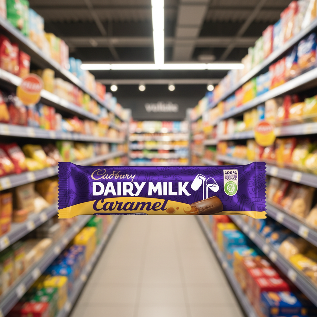 6 x Cadbury Dairy Milk Caramel 45Gm
