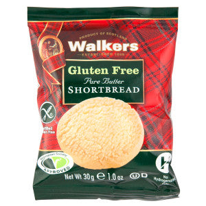 Walker's 2 Gluten Free All-Butter Shortbread Rounds 30G