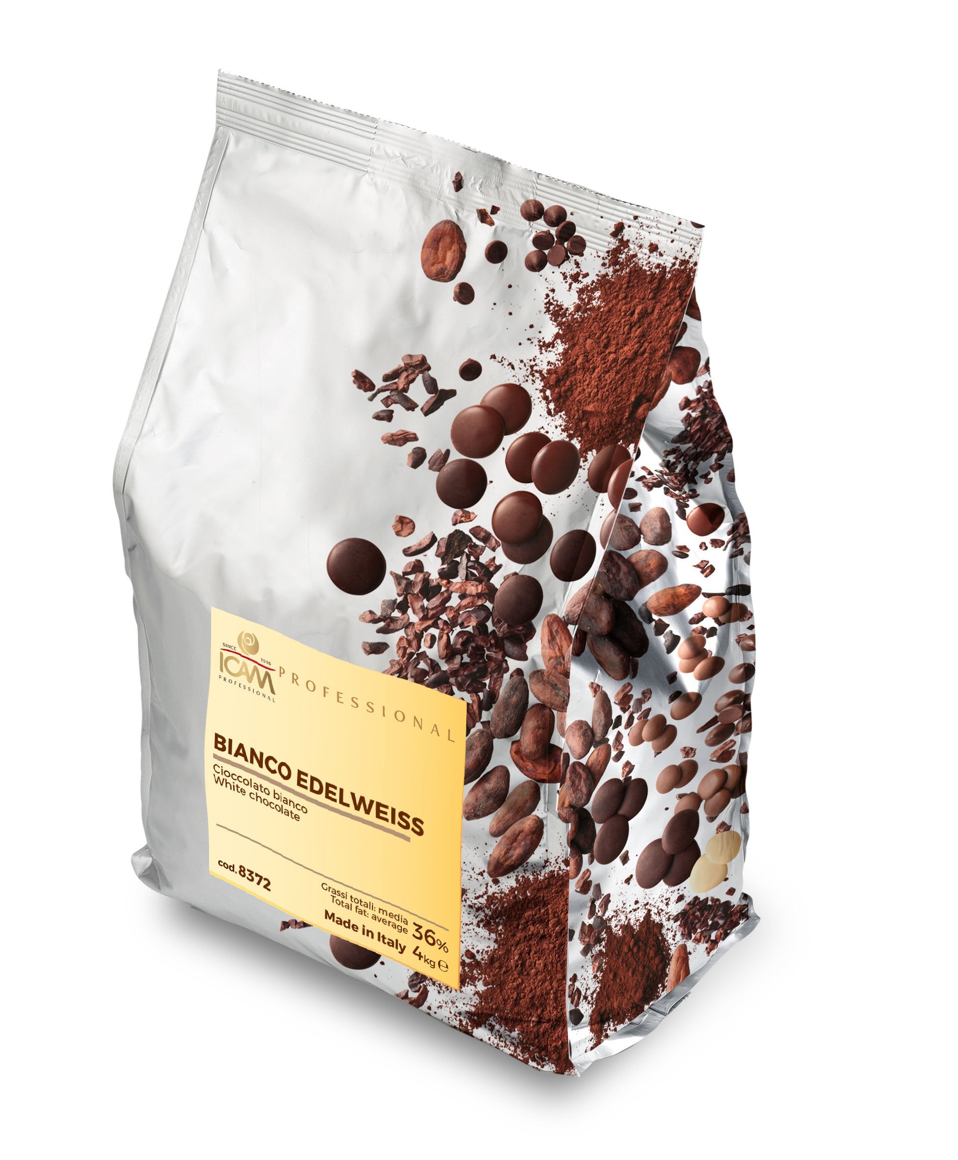 3 x Icam Professional 30% White Chocolate 4Kg