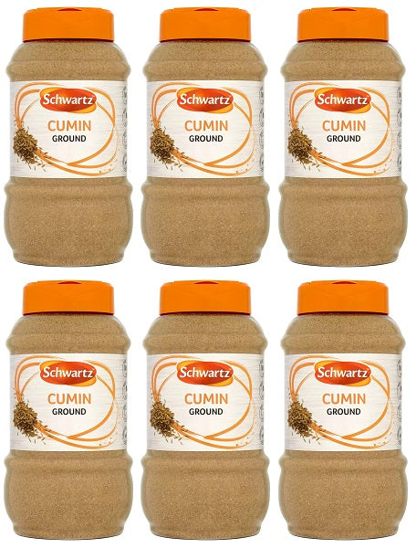 6 x Schwartz Ground Cumin 400G