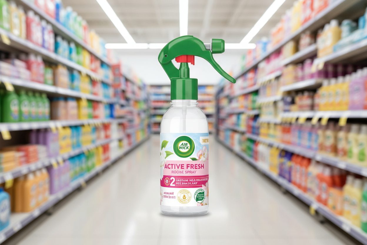 8 x Air Wick Jasmine Bouquet Active Fresh Room Spray 236Ml