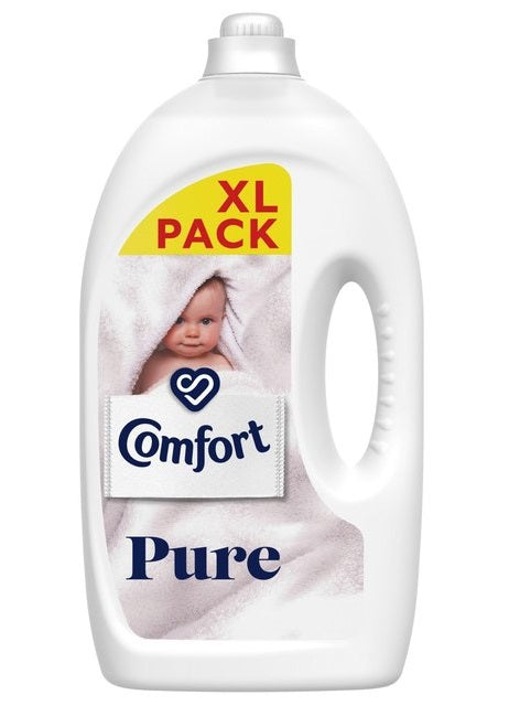 4 x Comfort  Fabric Conditioner Pure 83 Washes 2490 Ml