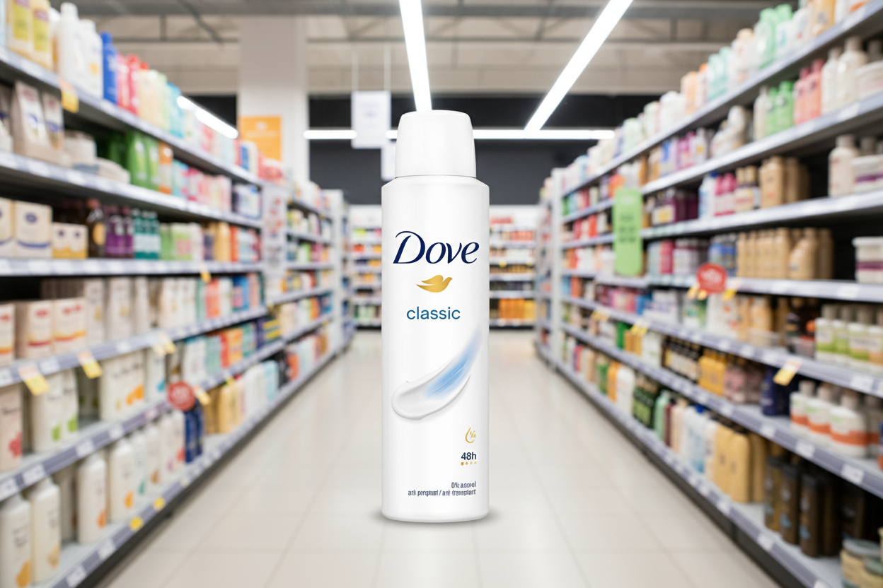 6 x Dove  Anti-Perspirant Deodorant Spray Classic 150 Ml