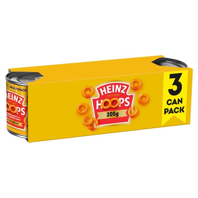 8 x Heinz Hoops 3 X 205G