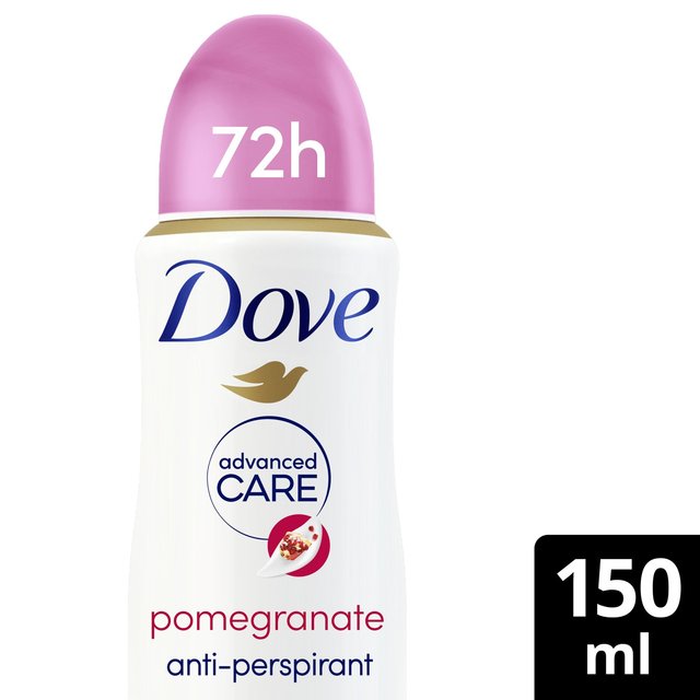 6 x Dove Pomegranate & Lemon 72 Hour 150ml