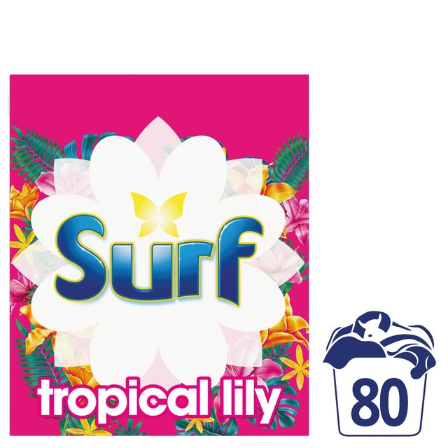 Surf  Laundry Powder Tropical Lily 4 Kg 80 Washes