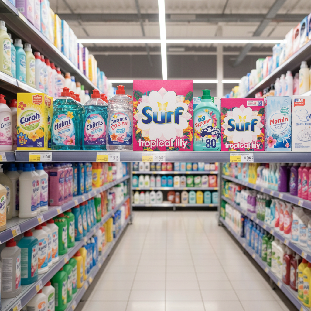 Surf  Laundry Powder Tropical Lily 4 Kg 80 Washes