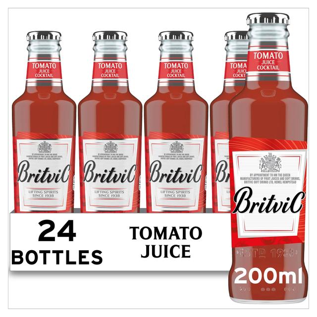 24 x Britvic Tomato Juice Cocktail 200Ml