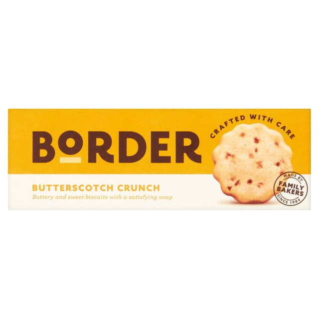 12 x Border Butterscotch Crunch 135G