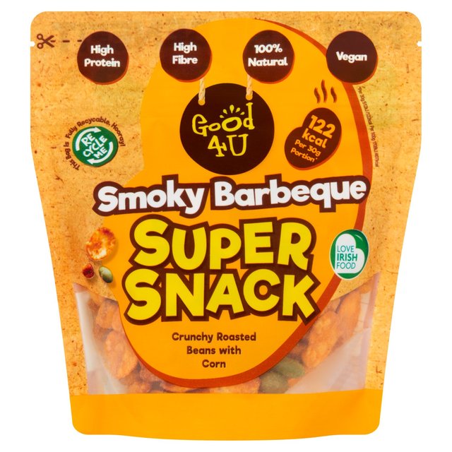 7 x Good4U Smoky Barbeque Super Snack 130G