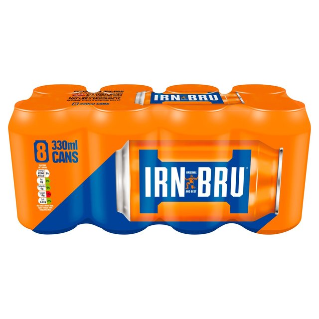 4 x Irn-Bru Soft Drink 6 X 330Ml Cans