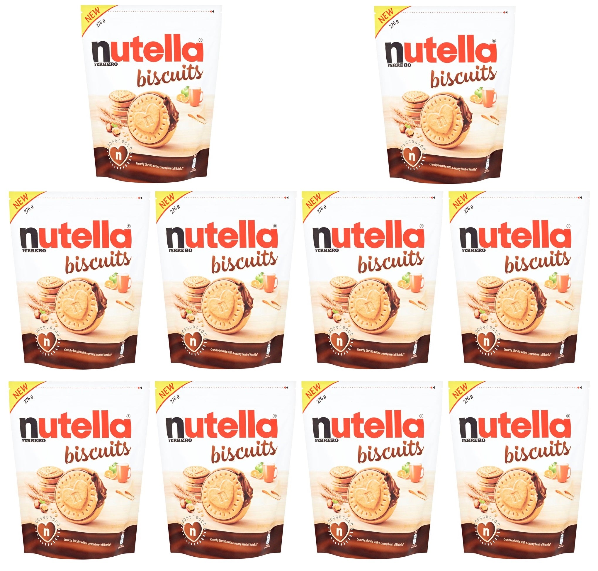 10 x Nutella Biscuits 276G