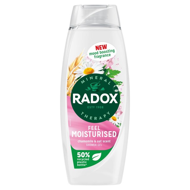 6 x Radox Mineral Therapy Body Wash Feel Moisturised 450 Ml