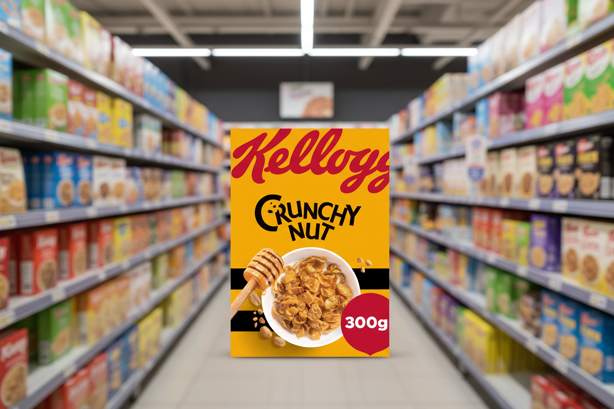 10 x Kellogg's Crunchy Nut 300G