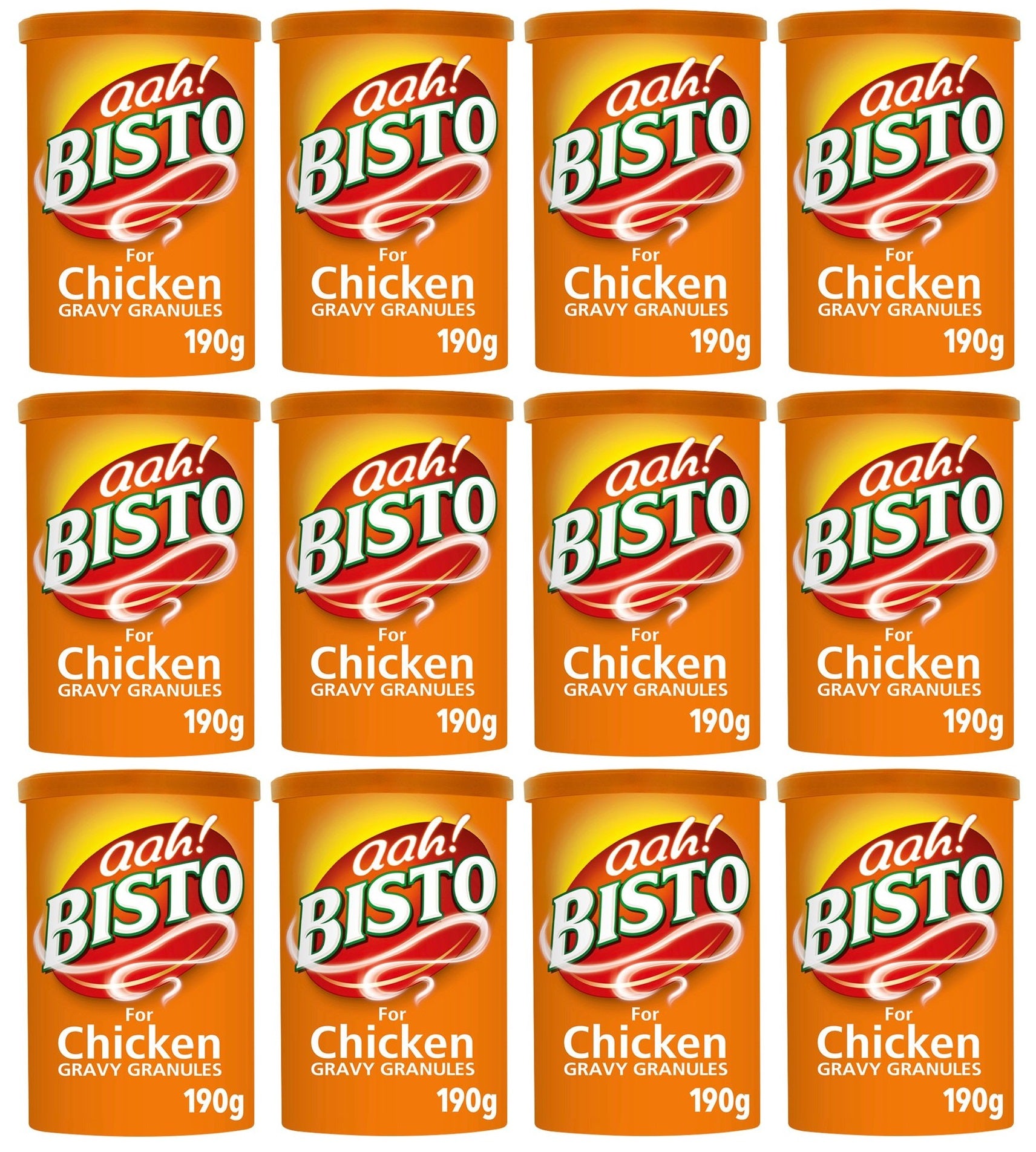 12 x Bisto For Chicken Gravy Granules 190G