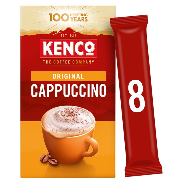 5 x Kenco Original Cappuccino 8 X 14.8G