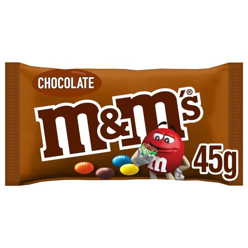 24 x M&M's Milk Chocolate Bites Bag 45G