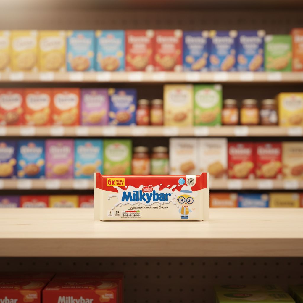 20 X Milkybar White Chocolate Kid Bar Multipack - 6 Pack