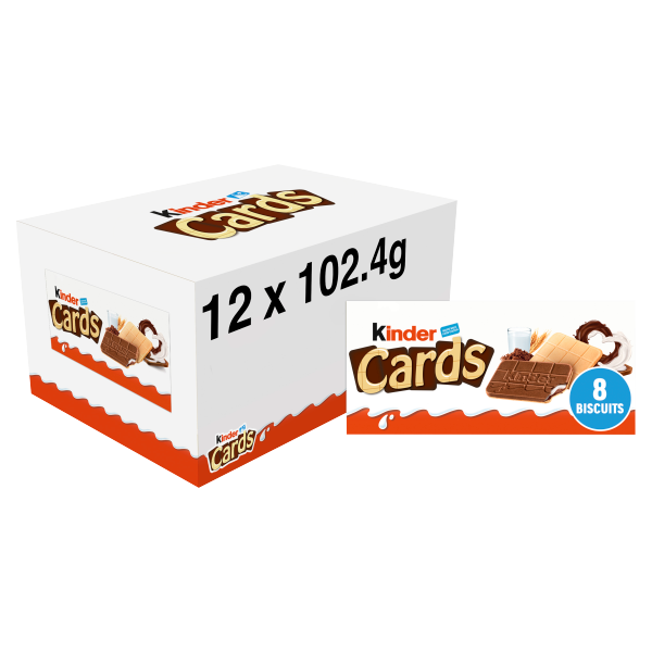 12 x Kinder Cards T4 102G