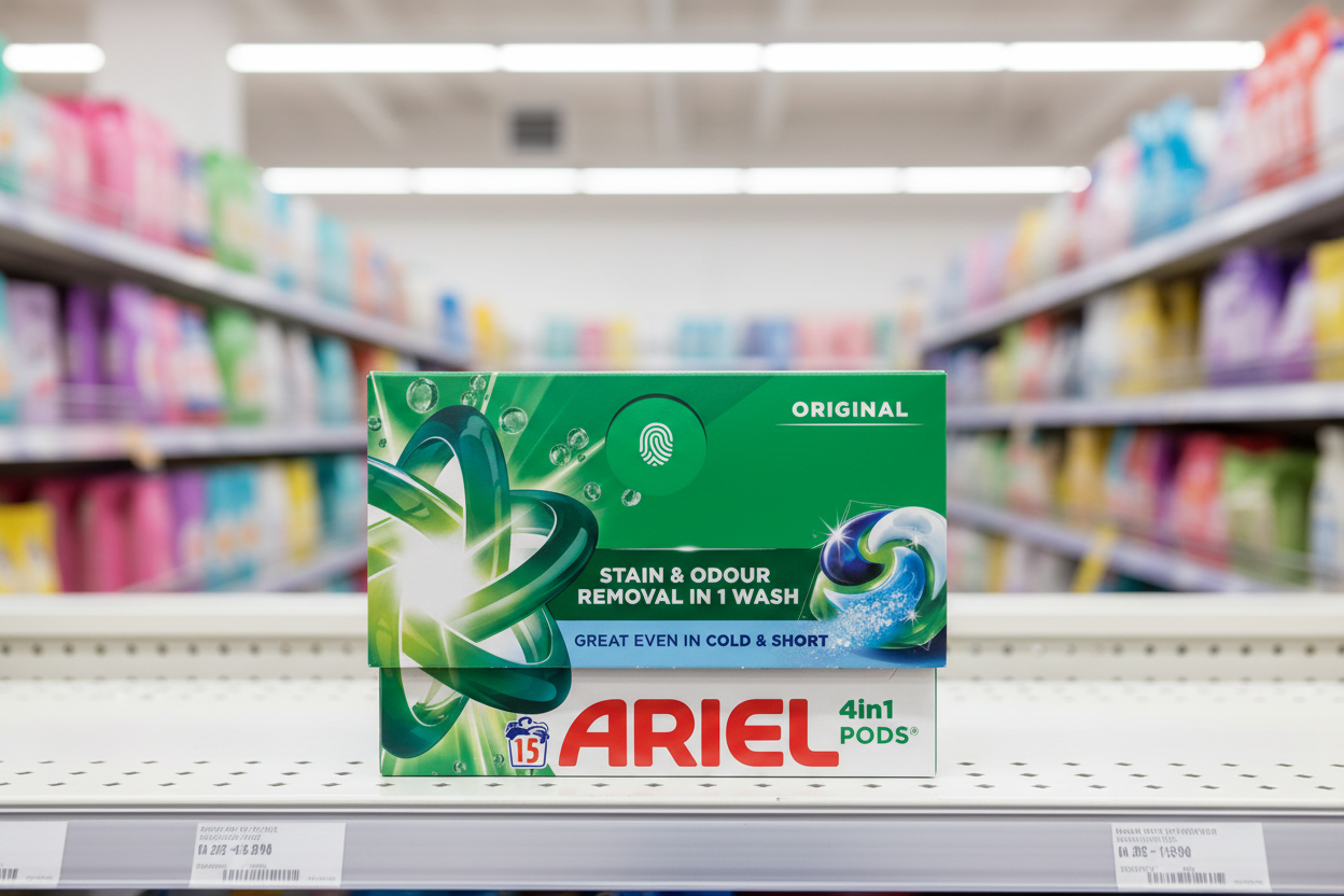 4 X Ariel 4 In 1 Pods - 15 Pack