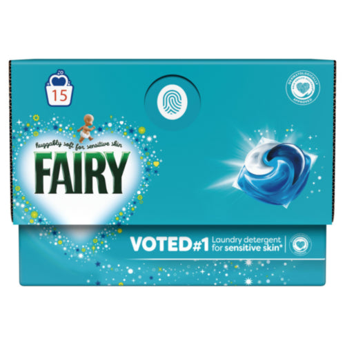 4 X Fairy Non Bio 4 In 1 Pods - 15 Pack