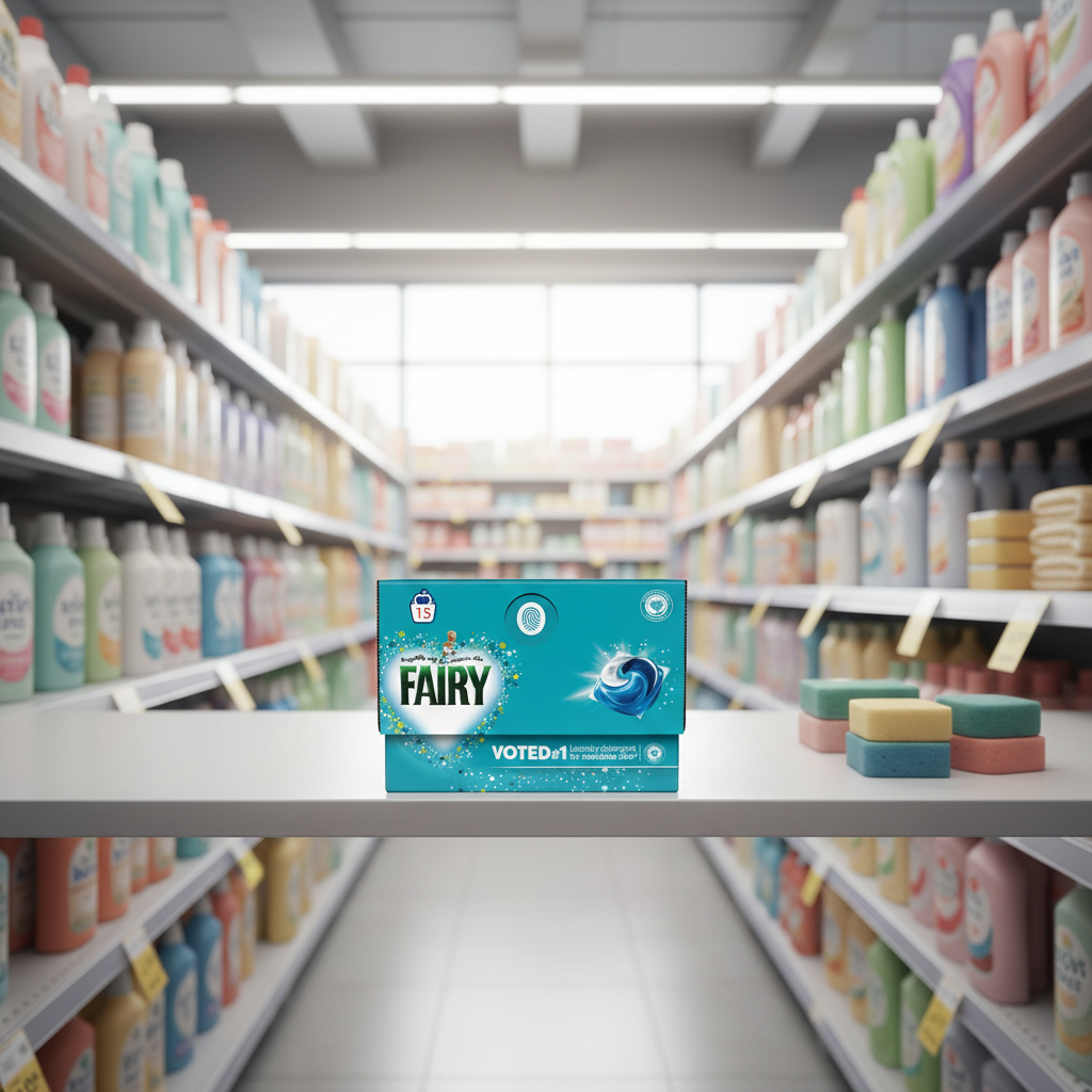 4 X Fairy Non Bio 4 In 1 Pods - 15 Pack