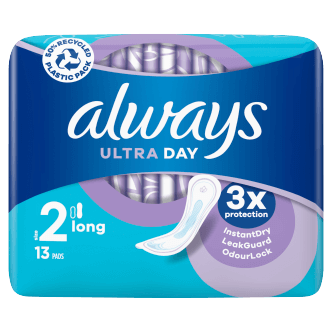 12 X Always Ultra Day Long 13 Pack