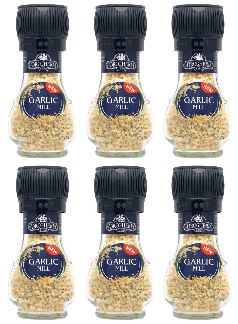 6 X Drogheria Garlic Grinder 50GM