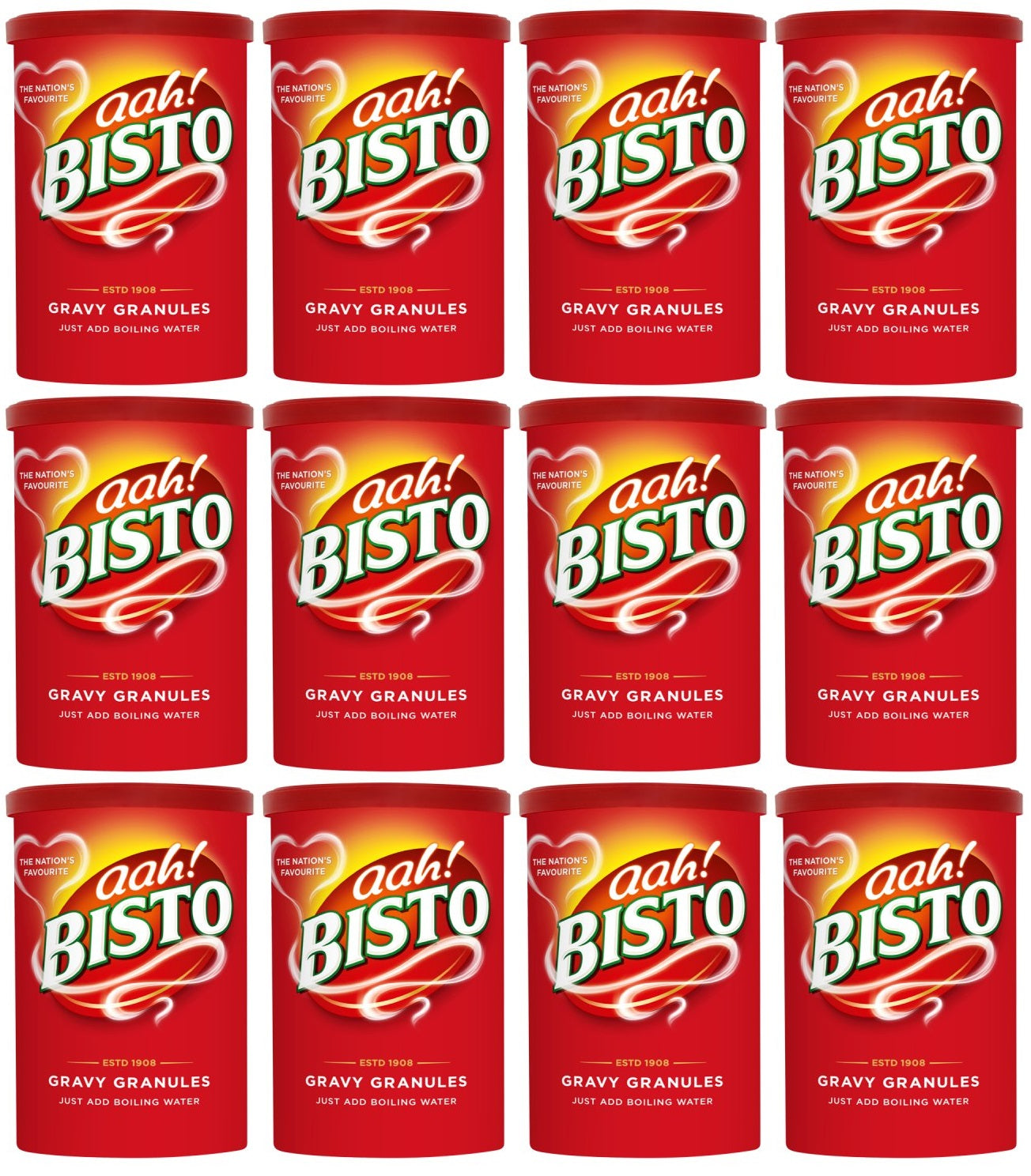 12 x Bisto Gravy Granules 190G