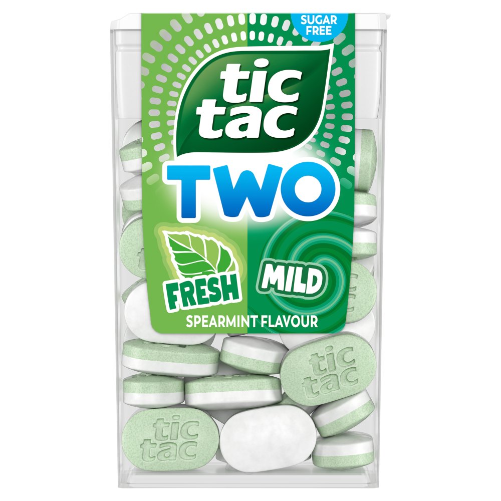 16 X Tic Tac Two Spearmint - 38.5G