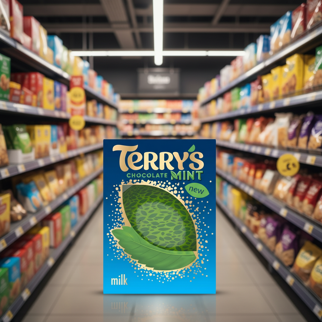 12 x Terry's Chocolate Mint Milk 145G