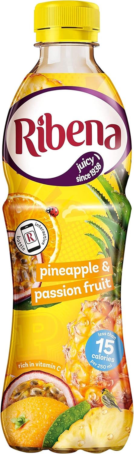 12 x Ribena Light Pineapple & Passionfruit - 500ML