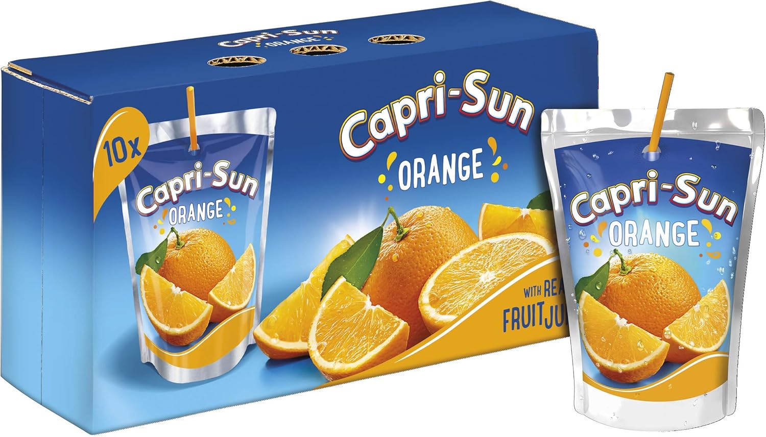 4 x Capri-Sun Orange 10 X 200Ml