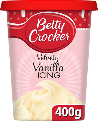 6 x Betty Crocker Velvety Vanilla Icing 400G