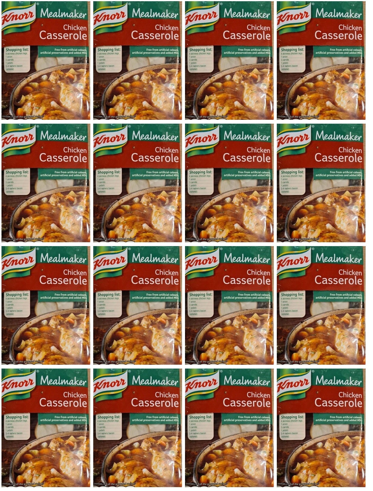 16 x Knorr Mealmaker Chicken Casserole 48G