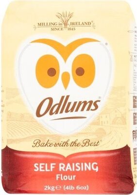 8 x Odlums Self Raising Flour 2Kg